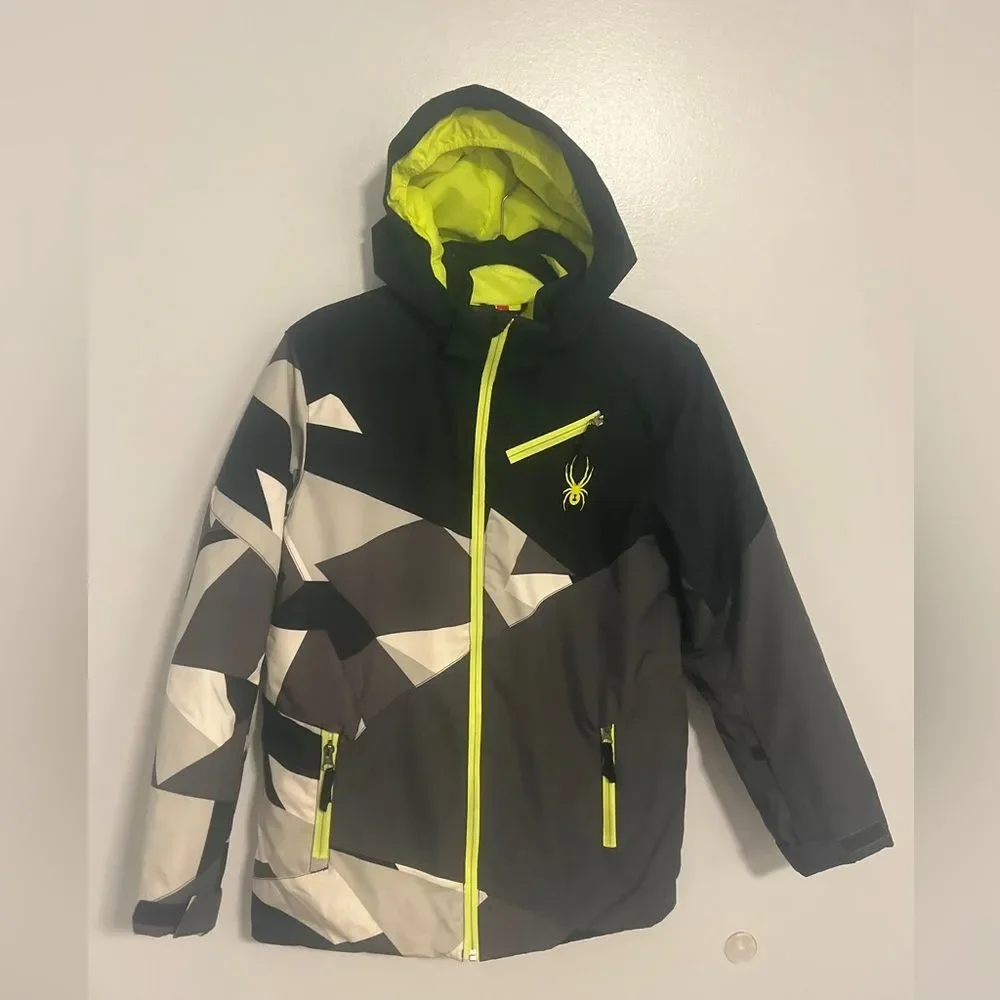 SPYDER Boys Jacket Sz 18